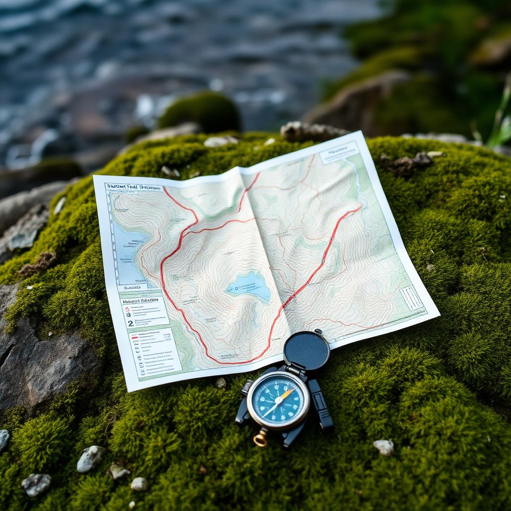 Waterproof trail map bundle