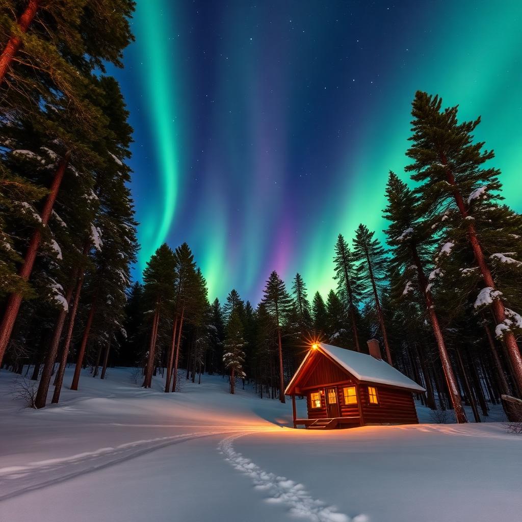 Aurora Cabin, No. 4 by Marika Lundgren