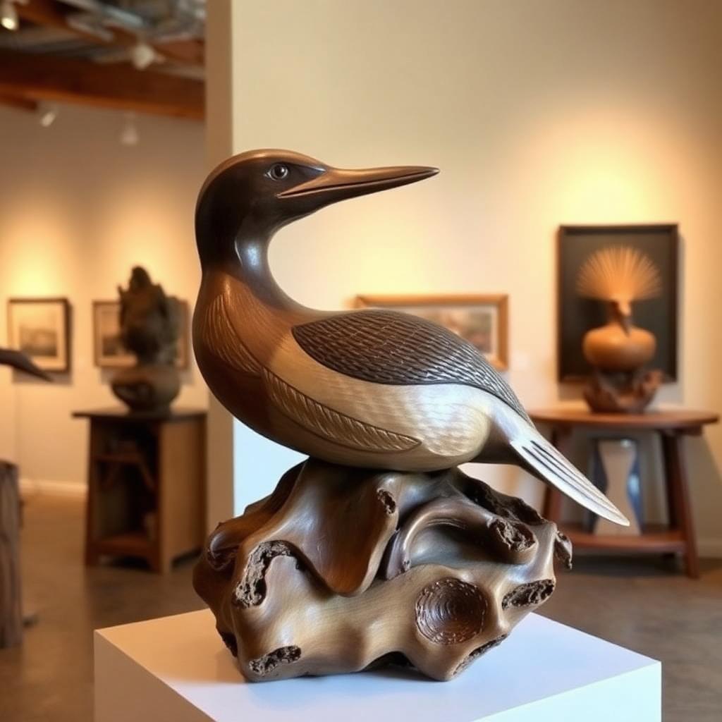 Common Loon by Silas Whitefeather